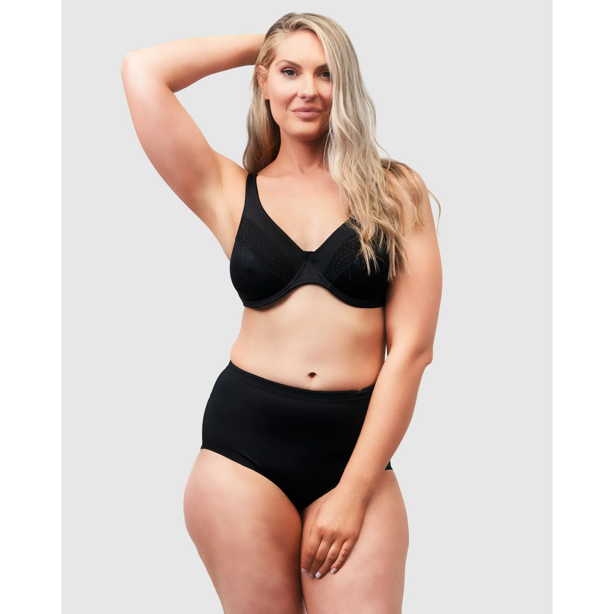 Soft & Comfy Wide Strap Underwire Bra - Image 4