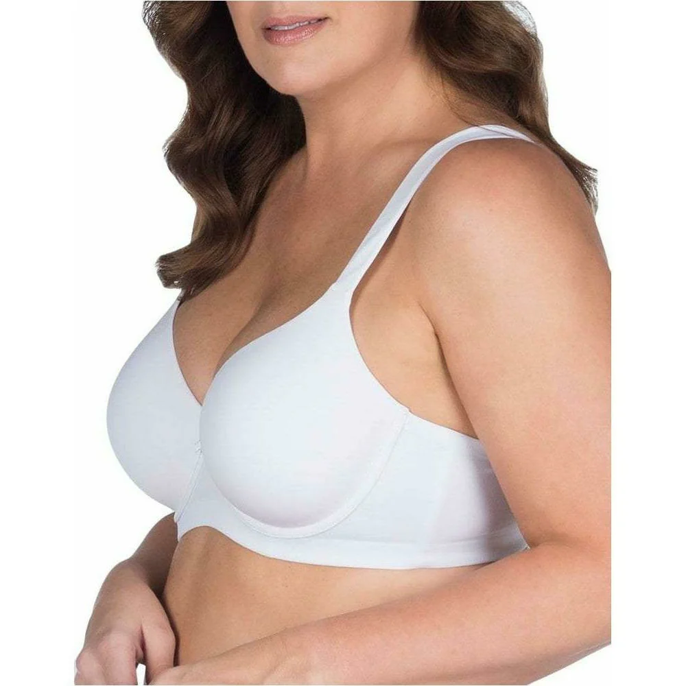Brigitte Padded Wirefree T-Shirt Bra with Wide Straps - Image 3