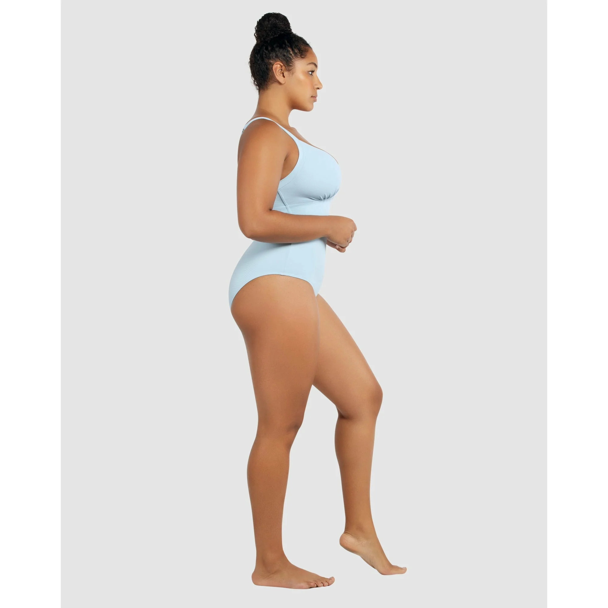 Vivien Full Bust V Neck Plunge Swimsuit - Image 3