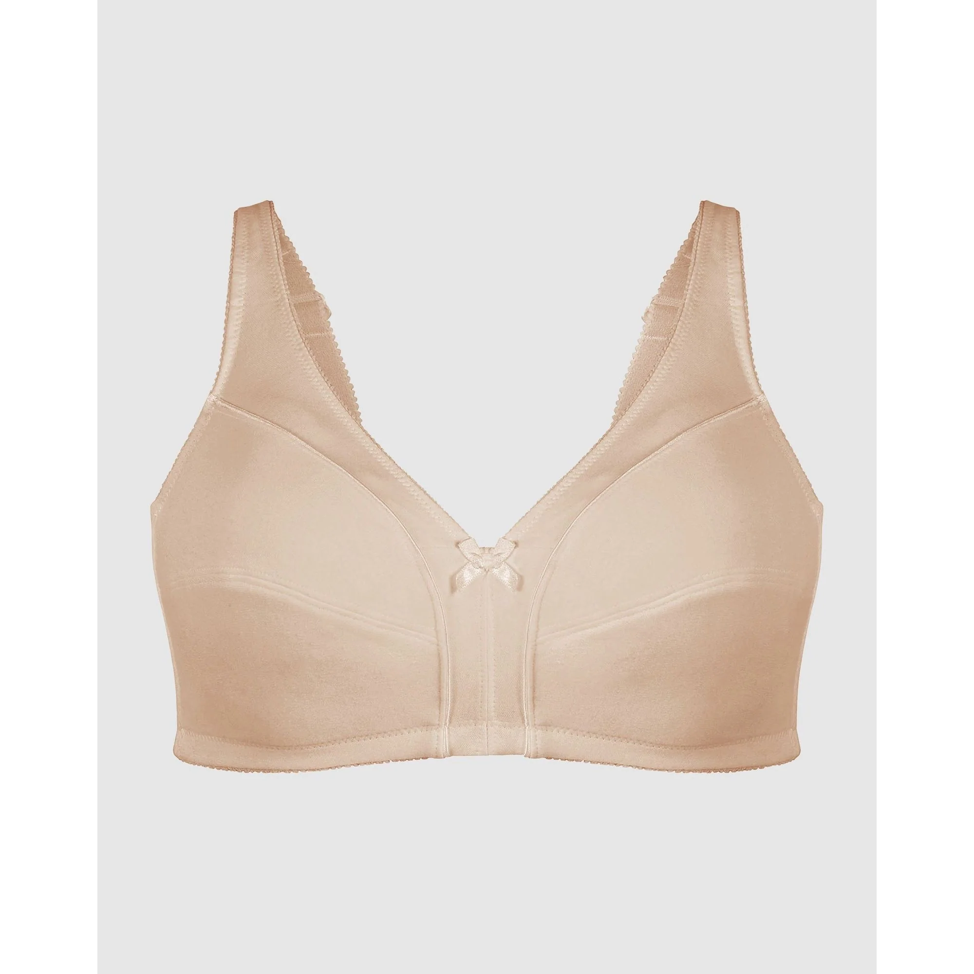 Wirefree Full Cup Unlined 100% Cotton Bra - Image 8