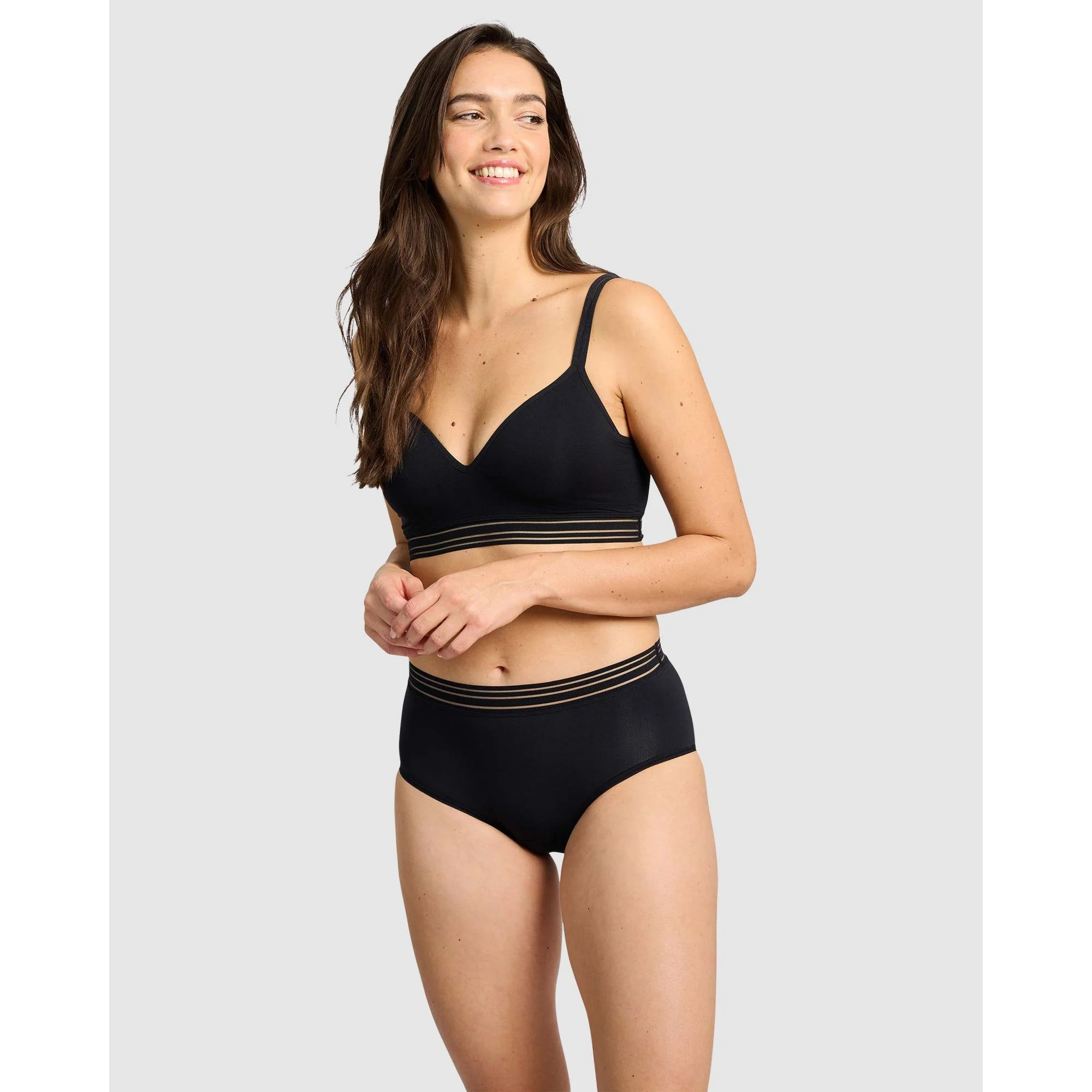 Zen Light Seamless Moulded Wirefree Bra - Image 3